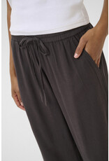 Kaffe Kaffe - Milia Cropped Wide Pants (Black Oyster)