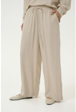 Kaffe Kaffe - Milia Cropped Wide Pants (Feather Grey)
