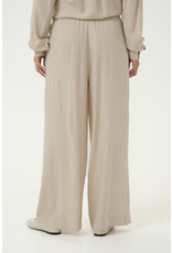 Kaffe Kaffe - Milia Cropped Wide Pants (Feather Grey)