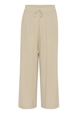 Kaffe Kaffe - Milia Cropped Wide Pants (Feather Grey)