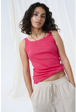 Kaffe Kaffe - Milia Cropped Wide Pants (Feather Grey)