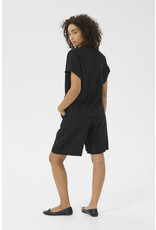 Kaffe Kaffe - Milia Short Sleeve Blouse (Black Deep)