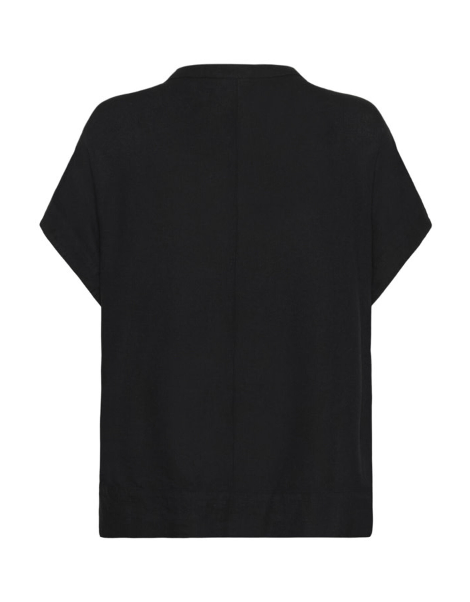 Kaffe Kaffe - Milia Short Sleeve Blouse (Black Deep)