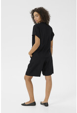 Kaffe Kaffe - Milia Short Sleeve Blouse (Black Deep)