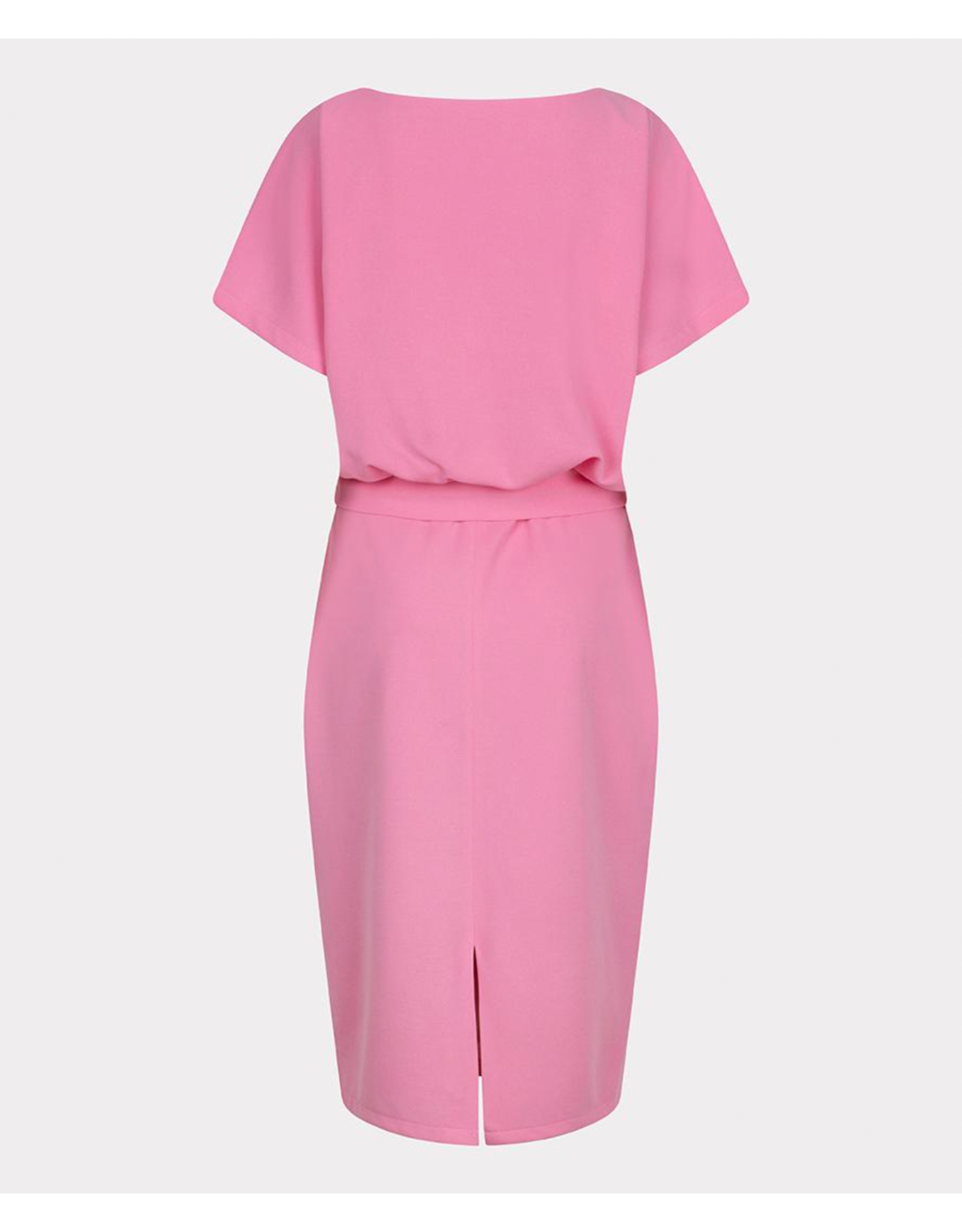 EsQualo EsQualo - Dress with Batwing Sleeves (Rose)