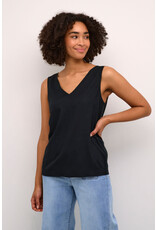 Kaffe Kaffe - Milia Top (Black Deep)