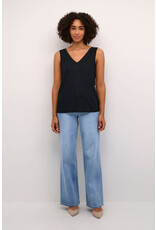 Kaffe Kaffe - Milia Top (Black Deep)