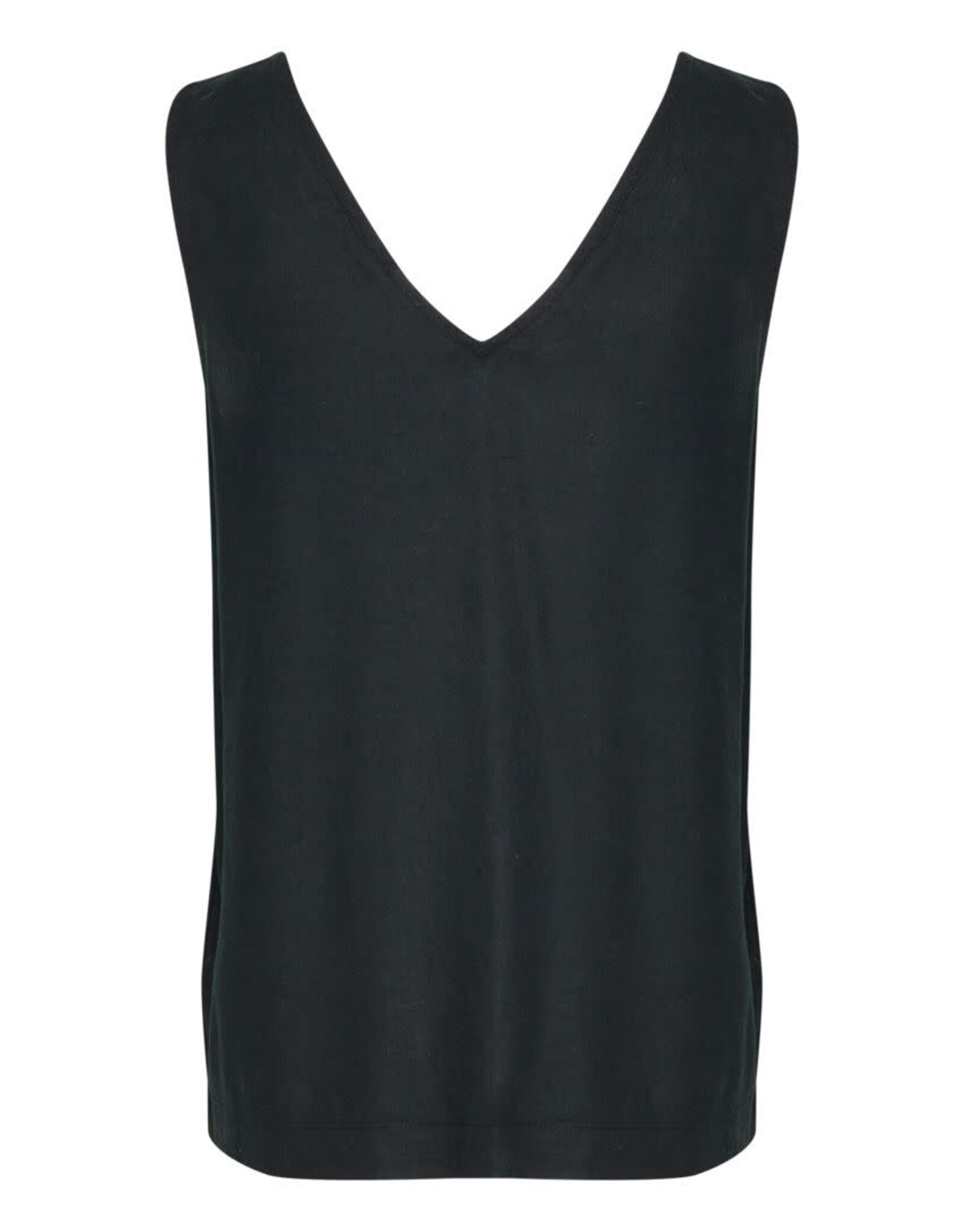 Kaffe Kaffe - Milia Top (Black Deep)