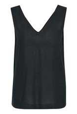 Kaffe Kaffe - Milia Top (Black Deep)