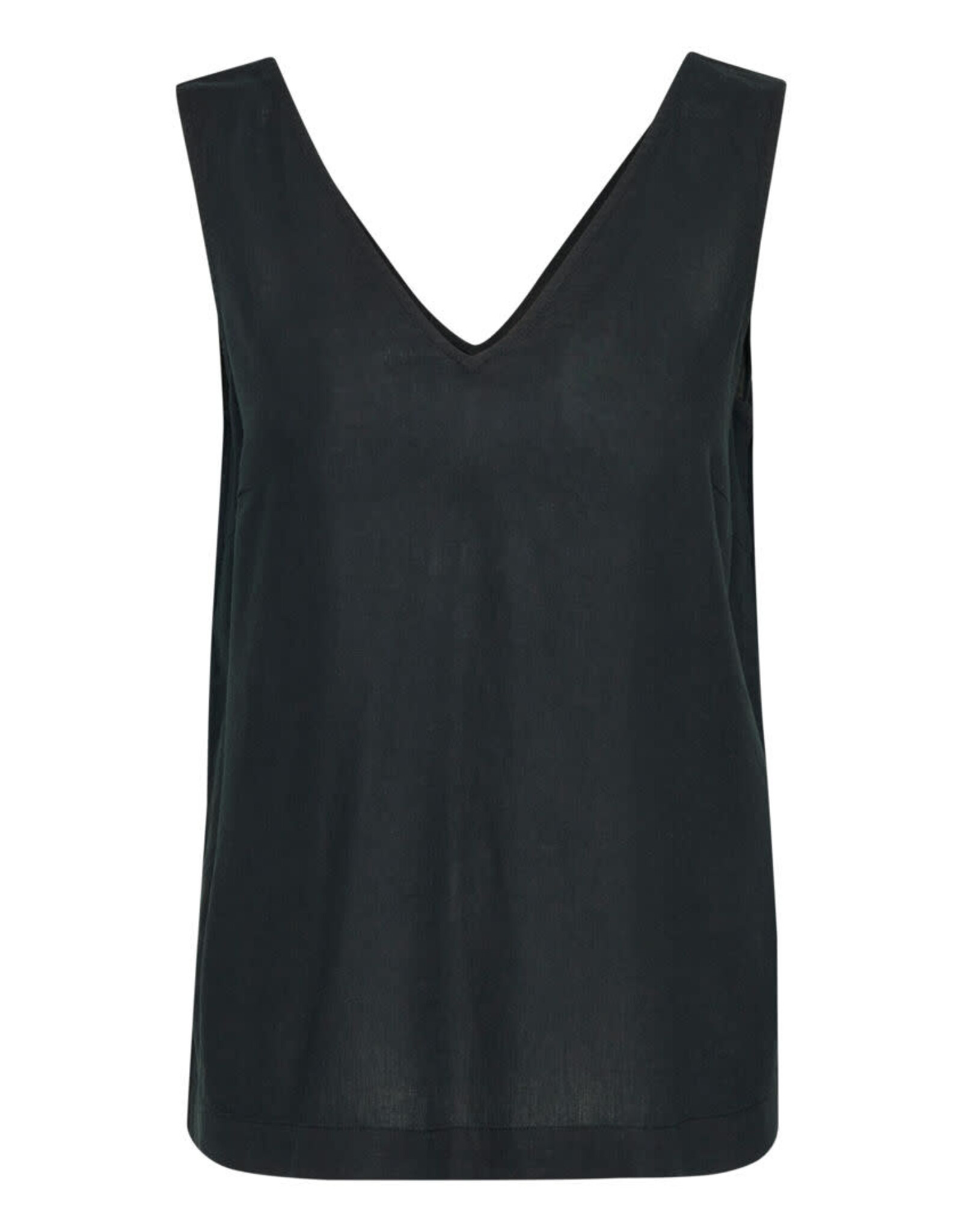 Kaffe Kaffe - Milia Top (Black Deep)