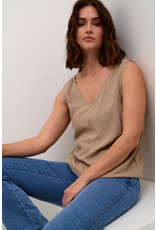 Kaffe Kaffe - Milia Top (Chinchilla)