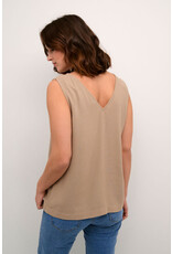 Kaffe Kaffe - Milia Top (Chinchilla)