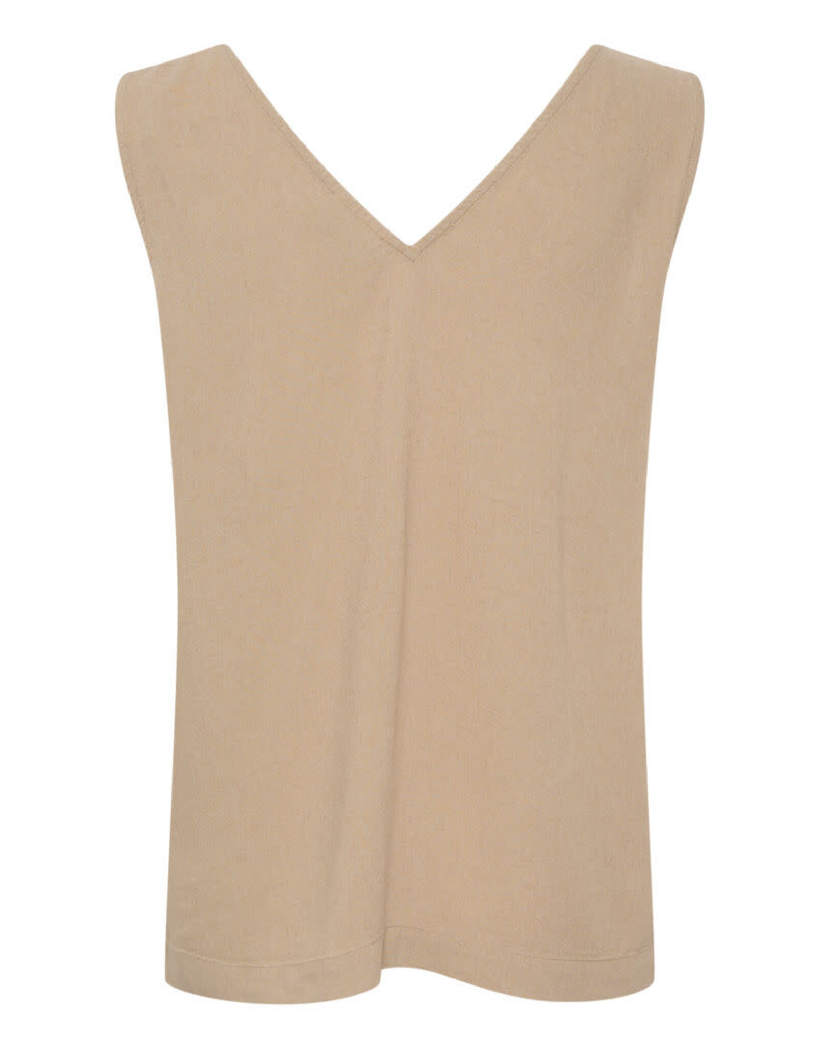 Kaffe Kaffe - Milia Top (Chinchilla)