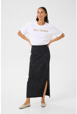 Kaffe Kaffe - Dodal Rib Skirt (Black Washed Rib)