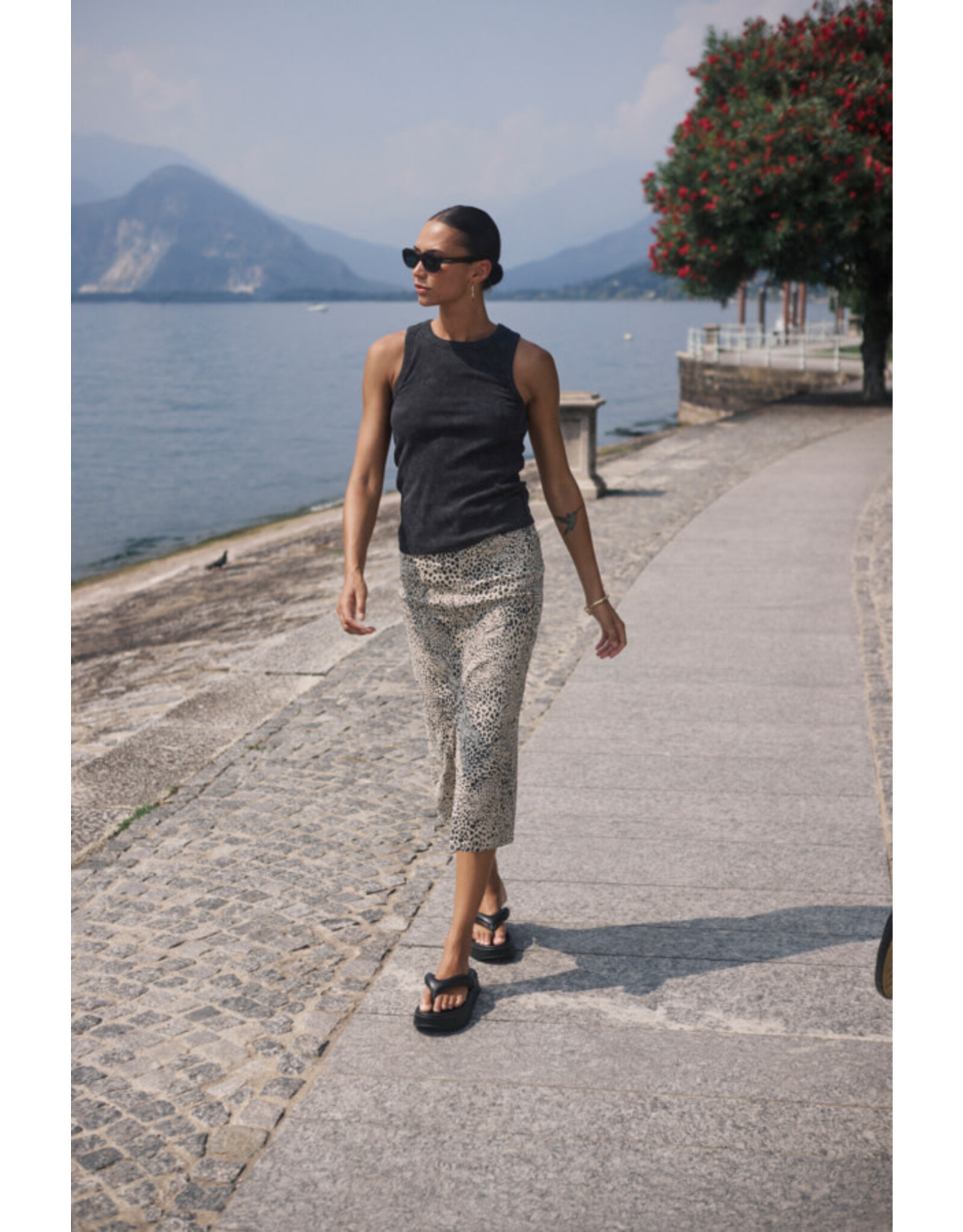Kaffe Kaffe - Dodal Top (Black Washed Rib)