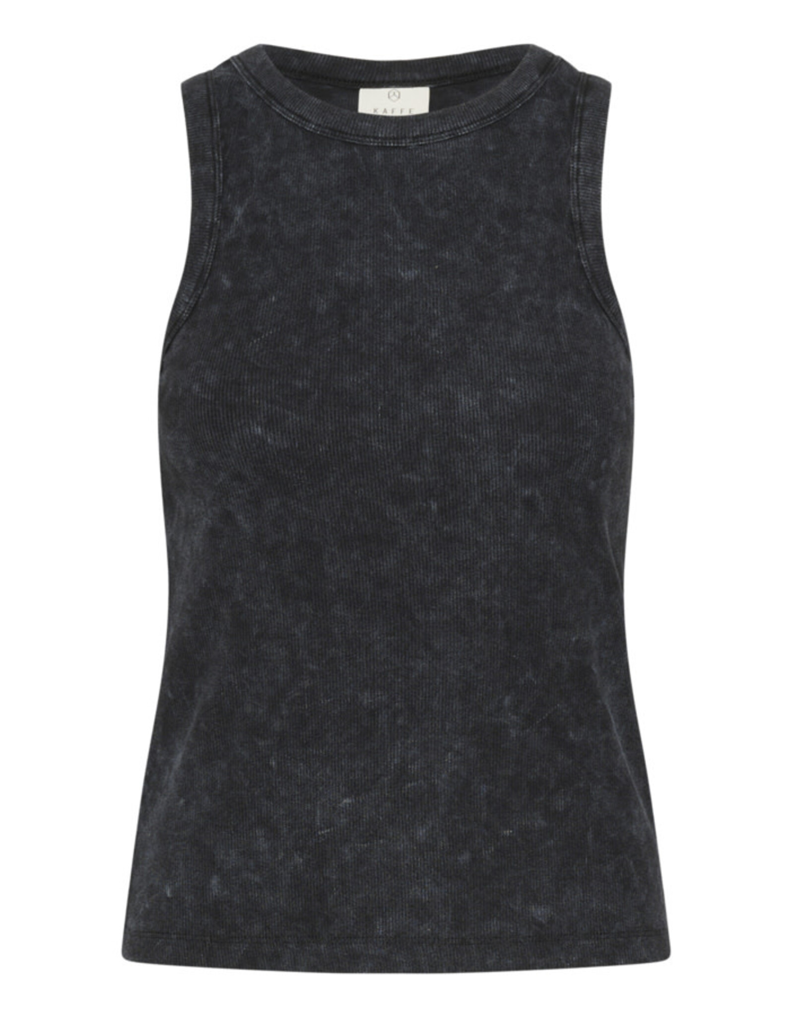 Kaffe Kaffe - Dodal Top (Black Washed Rib)