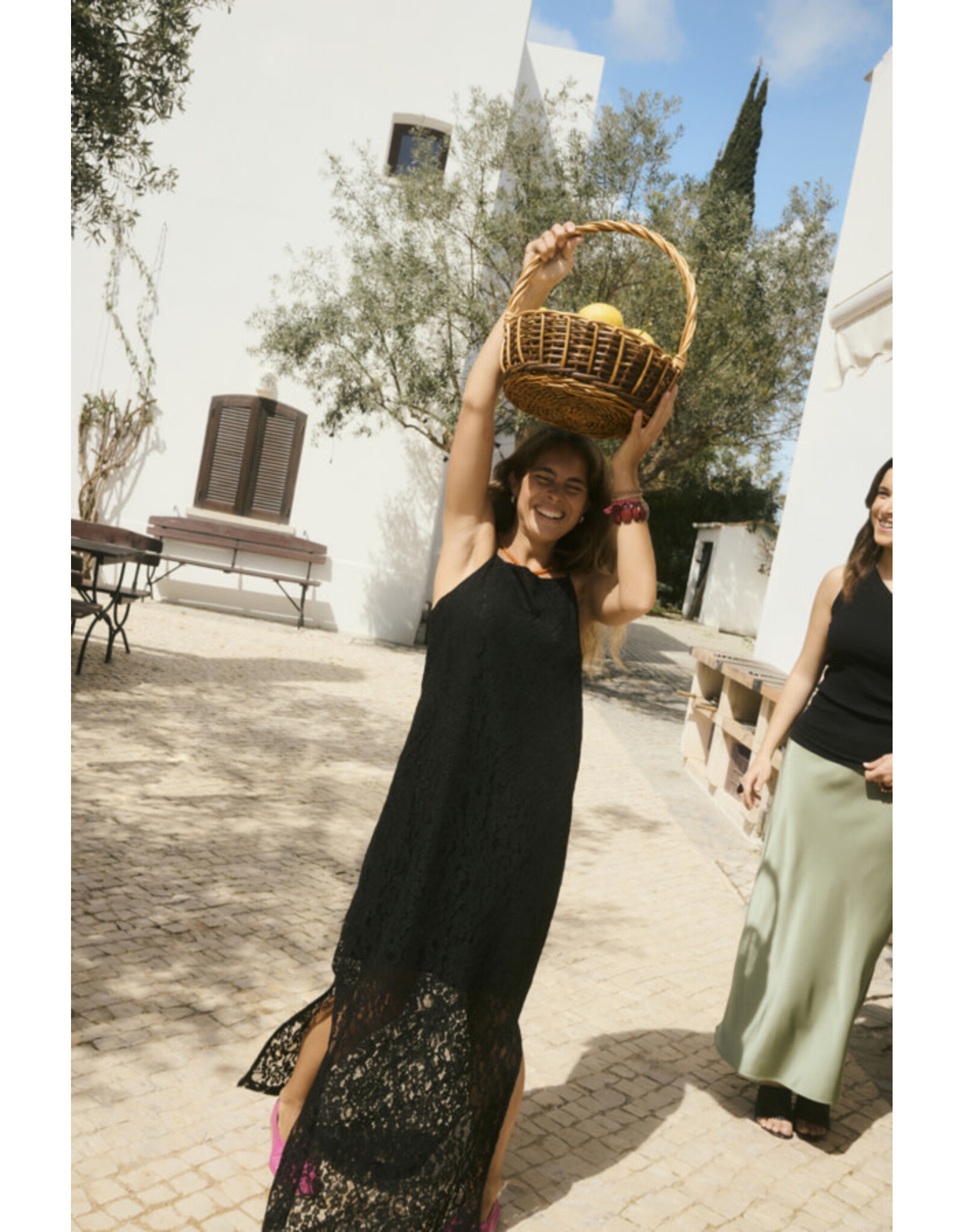 Kaffe Kaffe - Lora Lace Dress (Black Deep)