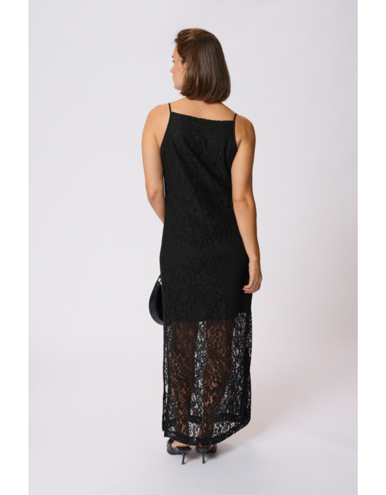 Kaffe Kaffe - Lora Lace Dress (Black Deep)