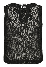 Kaffe Kaffe - Lora Lace Blouse (Black Deep)