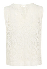 Kaffe Kaffe - Lora Lace Blouse (Chalk)