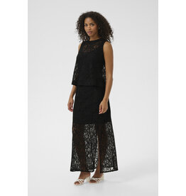 Kaffe Kaffe - Lora Lace Skirt (Black Deep)