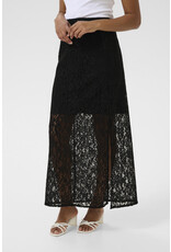 Kaffe Kaffe - Lora Lace Skirt (Black Deep)