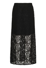 Kaffe Kaffe - Lora Lace Skirt (Black Deep)