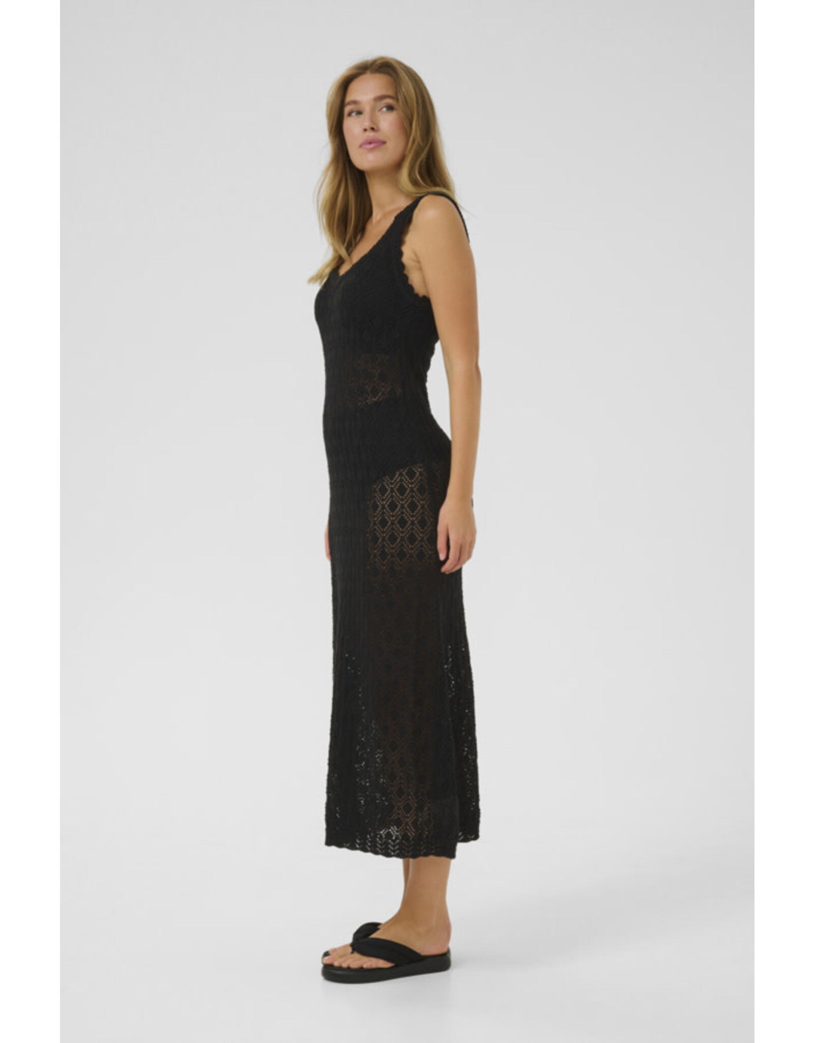 Kaffe Kaffe - Jona Knit Dress (Black Deep)
