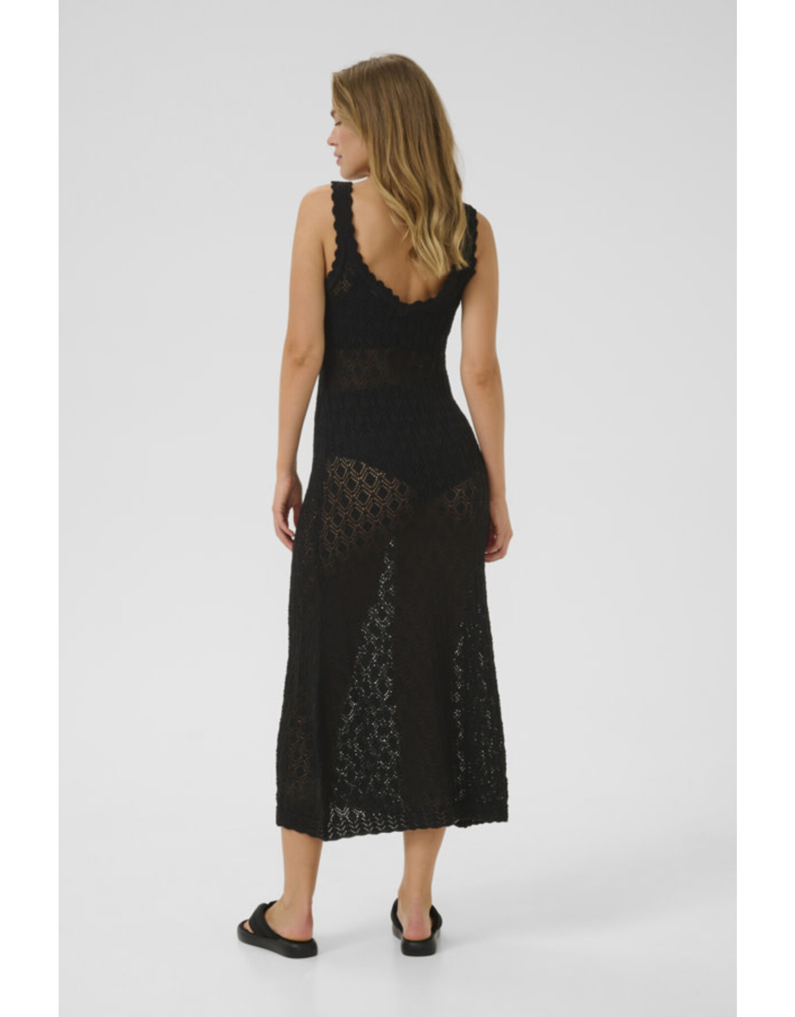 Kaffe Kaffe - Jona Knit Dress (Black Deep)