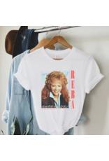 Willow Poppy Reba Graphic Tee (White)