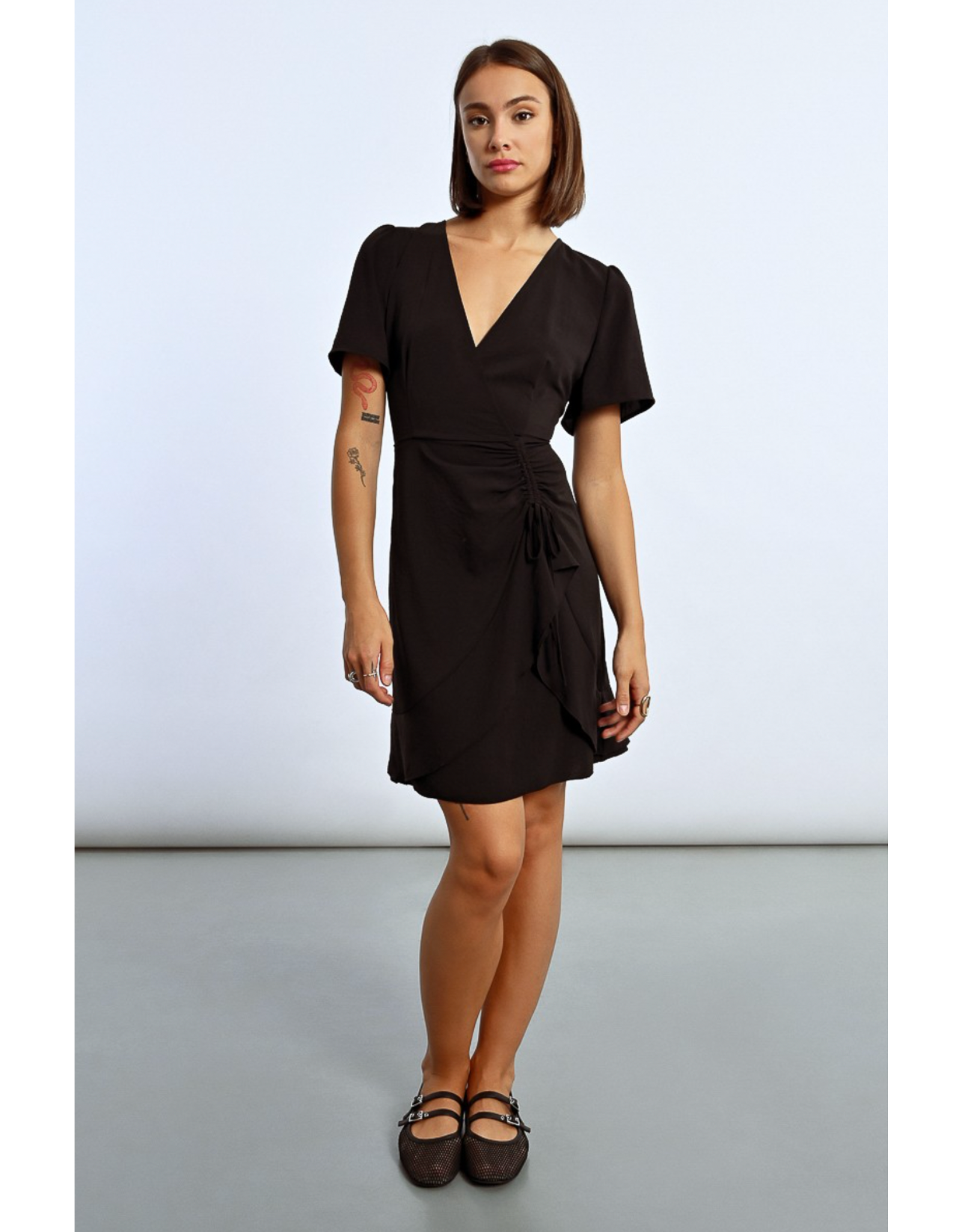 Molly Bracken Molly Bracken - Wrap Dress (Black)