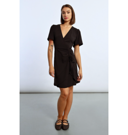 Molly Bracken Molly Bracken - Wrap Dress (Black)