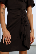 Molly Bracken Molly Bracken - Wrap Dress (Black)
