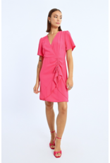 Molly Bracken Molly Bracken - Wrap Dress (Fuschia)