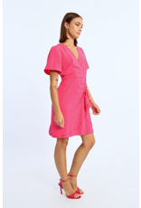 Molly Bracken Molly Bracken - Wrap Dress (Fuschia)