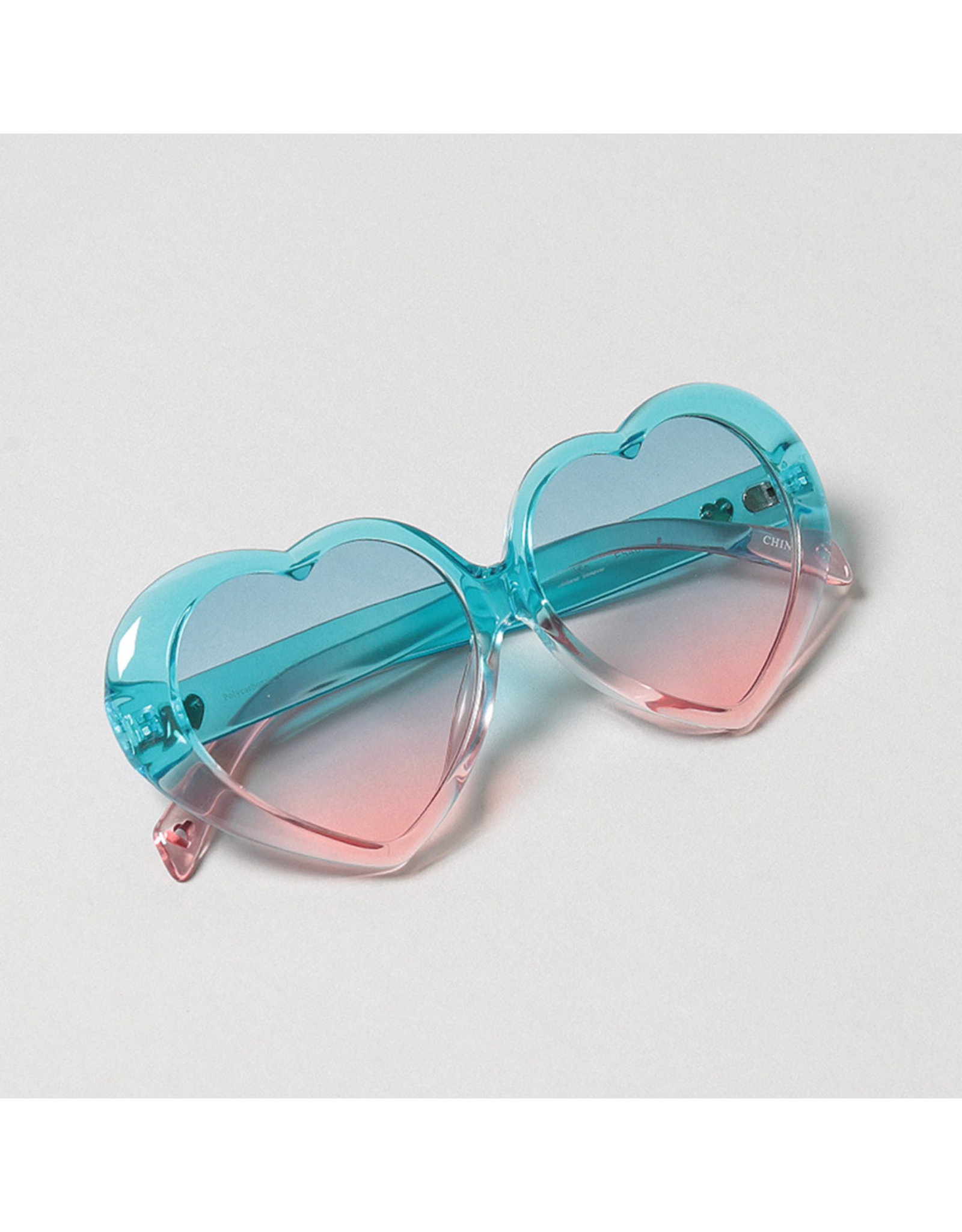 Fashion City Heart Shaped Frame Sunglasses (Assorted Colours)