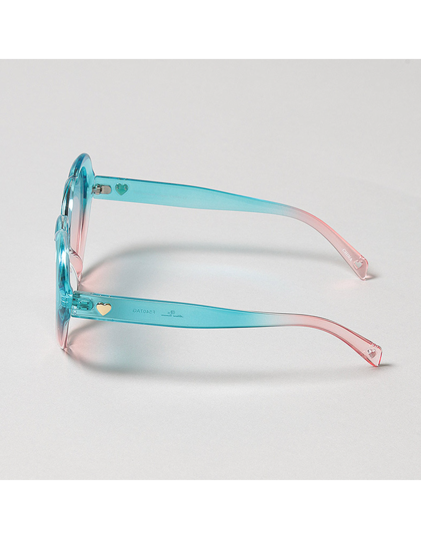 Fashion City Heart Shaped Frame Sunglasses (Assorted Colours)