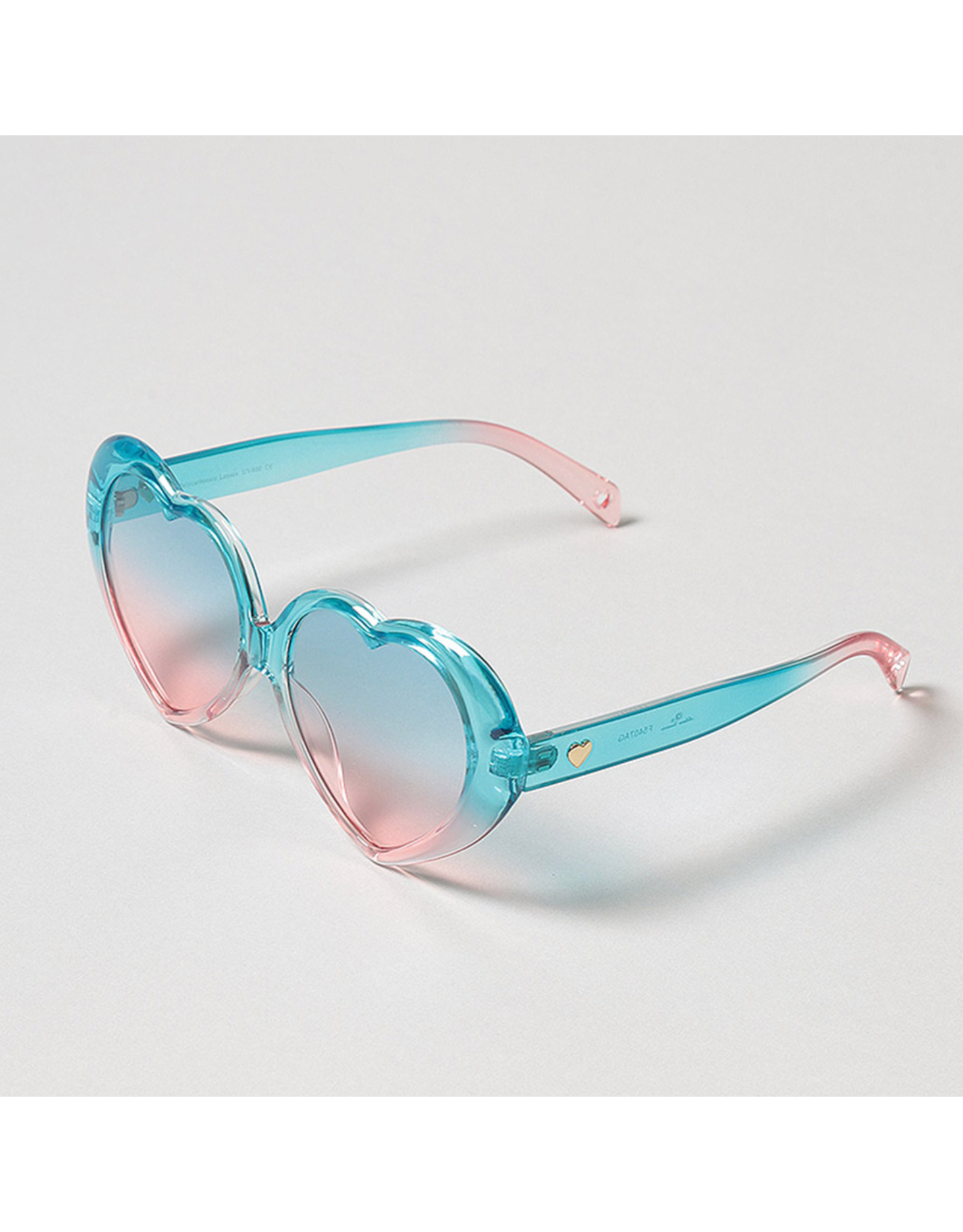 Fashion City Heart Shaped Frame Sunglasses (Assorted Colours)