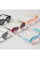 Fashion City Heart Shaped Frame Sunglasses (Assorted Colours)