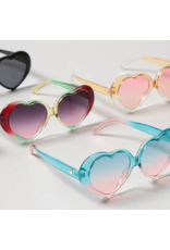 Fashion City Heart Shaped Frame Sunglasses (Assorted Colours)