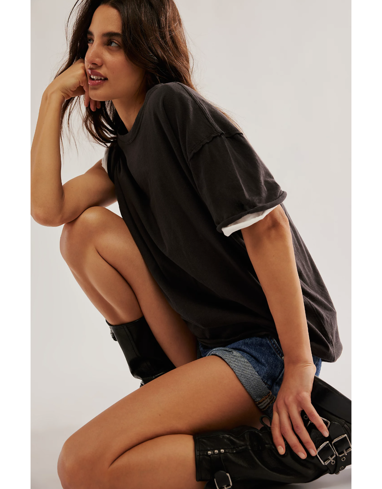 Free people Free People - Nina tee (Black)
