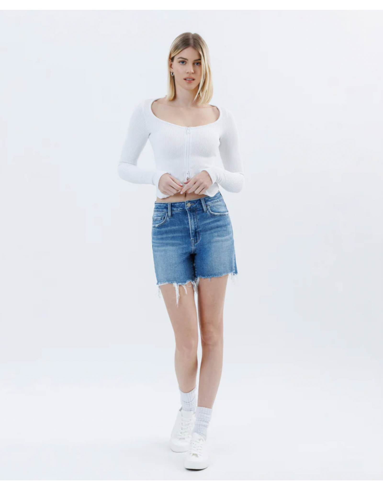 VERVET VERVET - Jayde High Rise Boyfriend Short (Open minded)