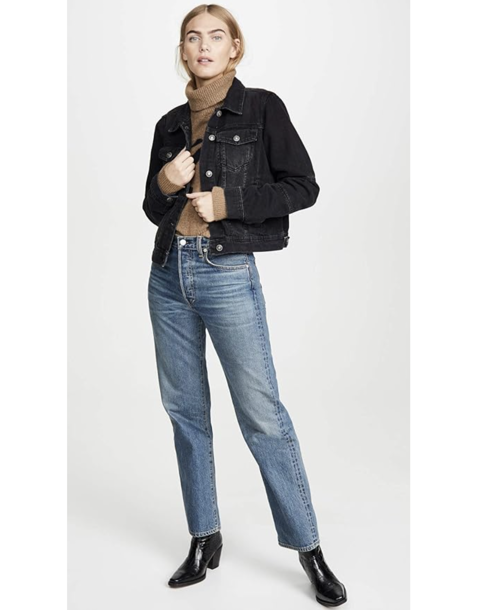 Free people Free People - Rumours Denim Jacket (Black)