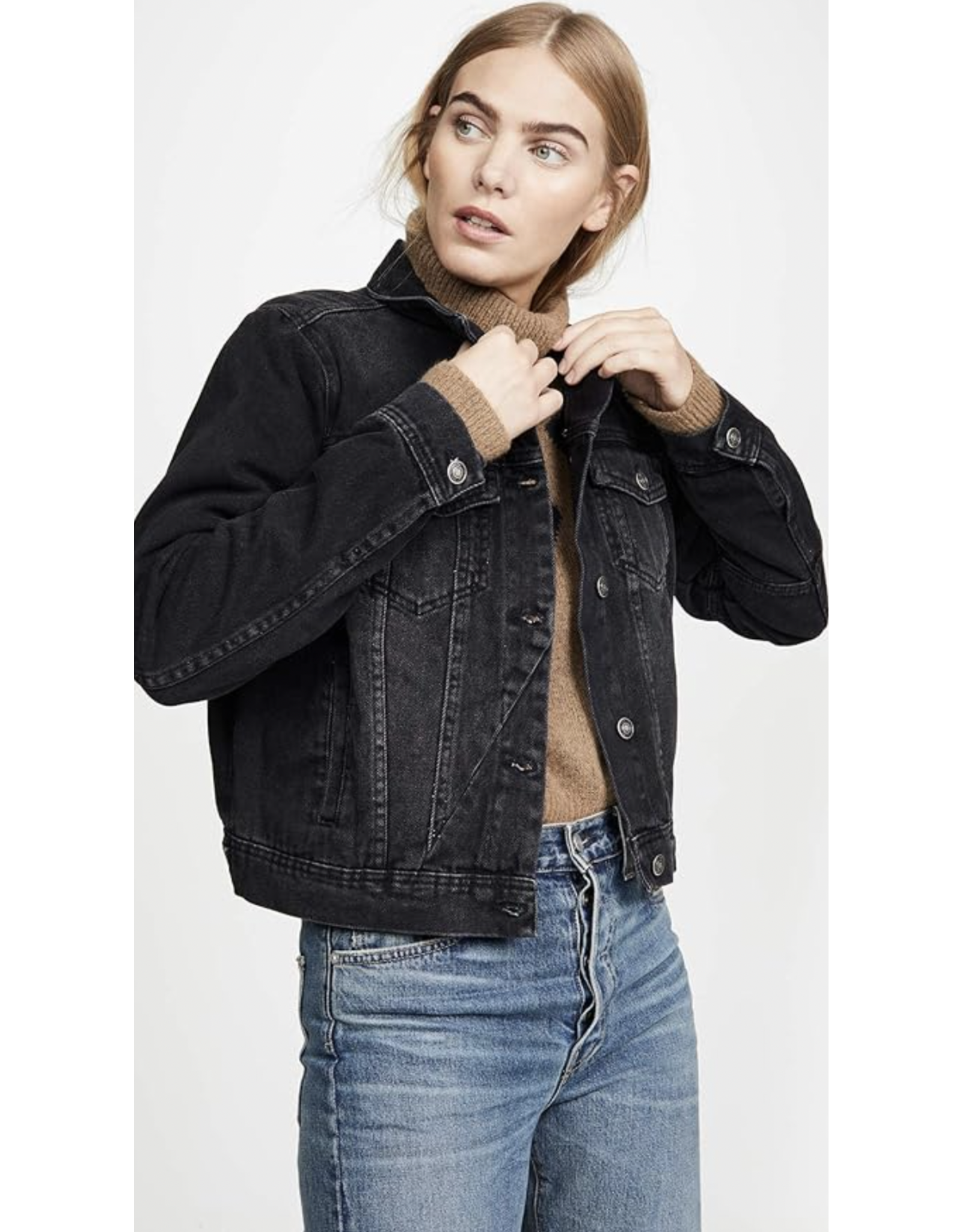 Free people Free People - Rumours Denim Jacket (Black)