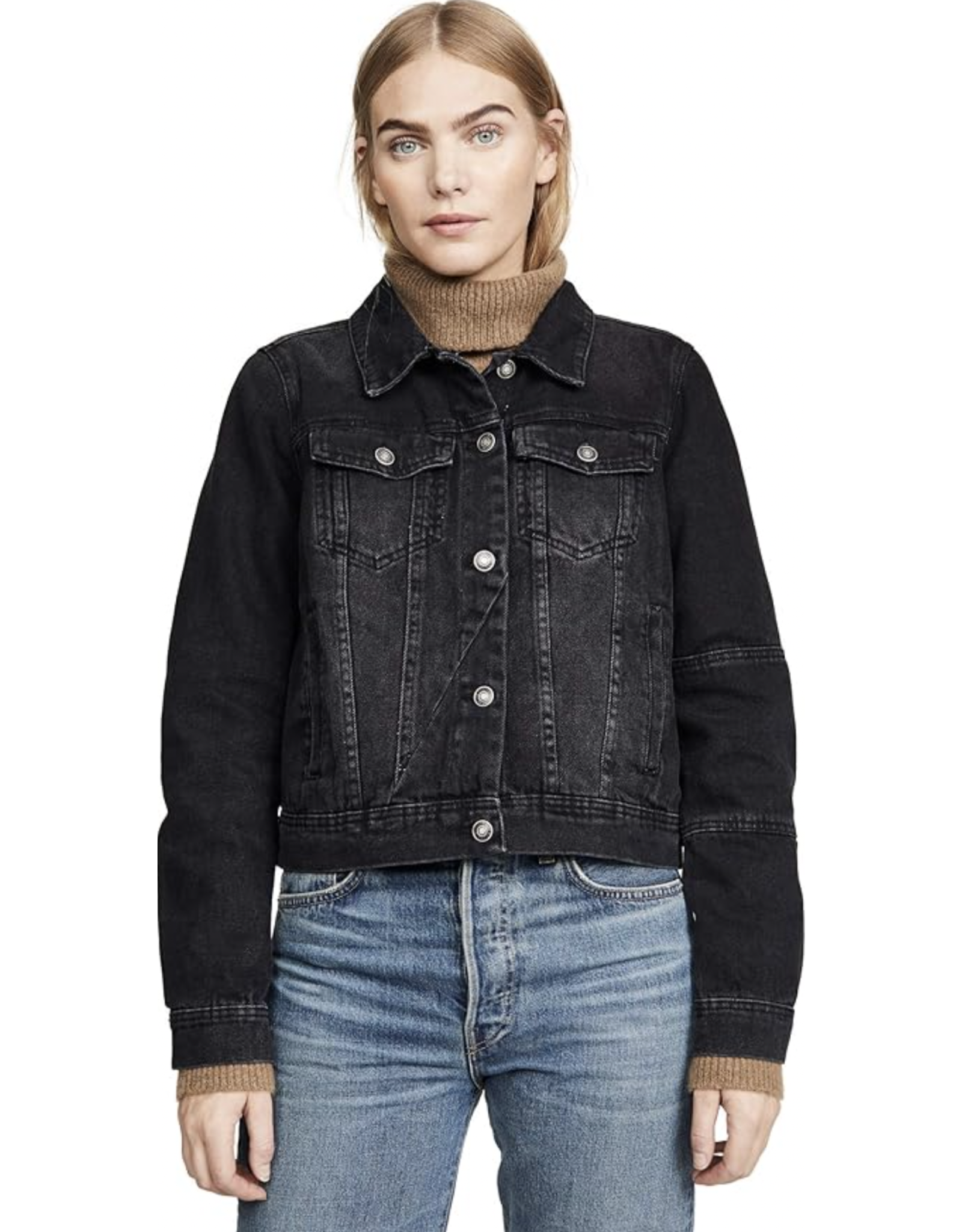 Free people Free People - Rumours Denim Jacket (Black)