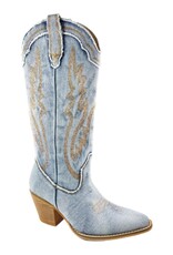 Let's See Style Denim western boot