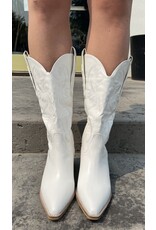SOTD Hanan western boot (white)
