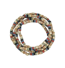 Blandice Wooden bead stretch bracelet