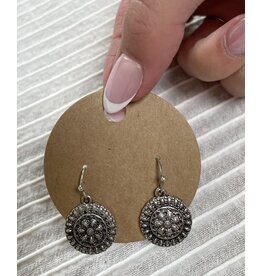 Blandice Western disc dangle earrings