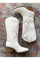 Qupid Vaca - Pearl western boot
